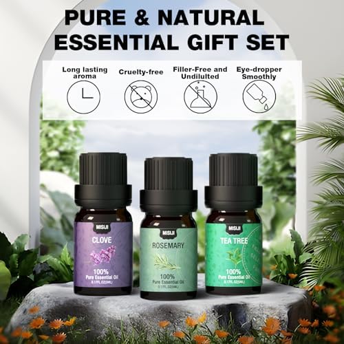 Essential Oils Set Top 12 Aromatherapy-Essential Oils for Diffuser for Home,Air Freshening Diffuser Oils Scents for Aromatherapy,Laundry,Candle&Soap Making,Humidifiers 12 X 5ML - Image 2