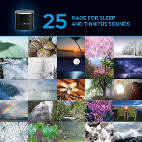 Sound Oasis® Bluetooth® Tinnitus Sound Therapy System® – 25 Built-in Tinnitus Relief & Relaxation Sounds, Extended 12-Hour Sound Tracks, Rechargeable Bluetooth Speaker for Sleep & Sound Masking - Image 5