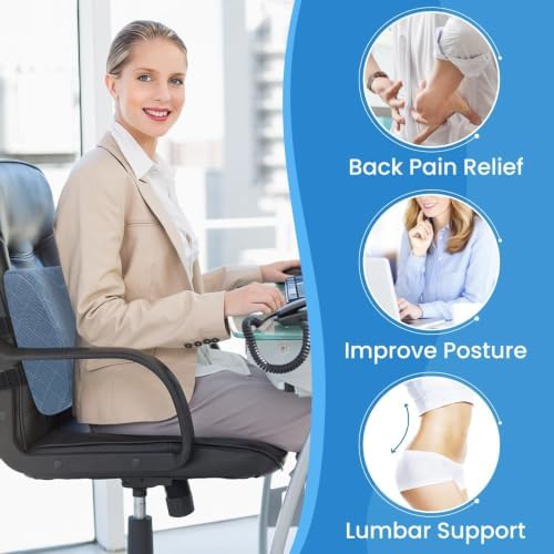 Lumbar Support Pillow for Office Chair, Back Support, Memory Foam - Image 4