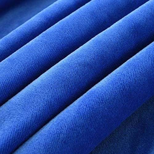 NANPIPER Flannel Blanket Reversible Sherpa Throw Blanket Super Soft Fuzzy Plush Fleece for Bed/Couch Lightweight(50"x60",Princess Blue) - Image 5
