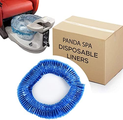 PandaSpa by Karlash Ultra Premium Spa Disposable Blue Liners One Size Fits most Pedicure Spa 100pcs by Karlash