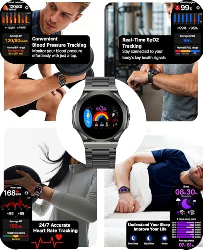 Smart Watches for Men Women,Fitness Tracker with Bluetooth Calling - Image 5