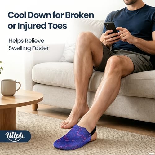 Hilph Foot Toes Ice Pack Wrap for Broken Toes & Bunion Surgery Recovery - Image 3