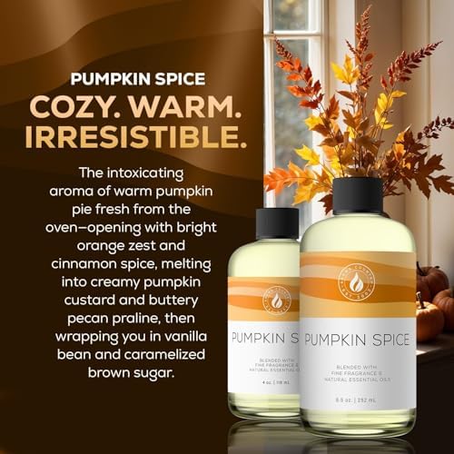 Aroma Country Pumpkin Spice Luxury Diffuser Oil Refill (4 Fl Oz) - Image 3