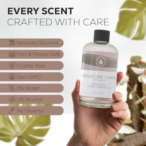 Aroma Country Signature Santal Luxury Diffuser Oil Refill (8.5 Fl Oz) - Image 5