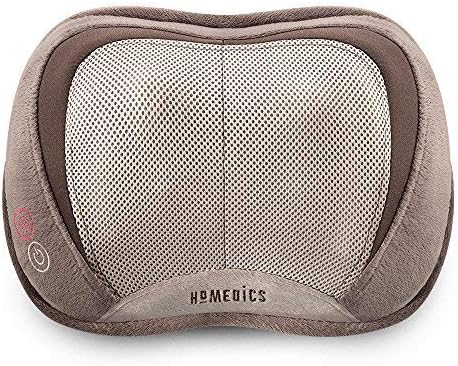 Homedics Shiatsu Back Massager with Heat, 3D Deep Tissue Massage Pillow - Image 4