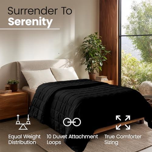 HomeSmart Weighted Blanket King Size 40lb, Ultra Soft Fabric, Heavy Blanket - Image 3
