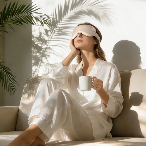 ZIMASILK Adjustable 100% 22 Momme Mulberry Silk Sleep Mask - Image 6