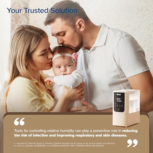 Levoit Humidifiers for Bedroom, Smart Warm and Cool Mist, Symptom Relief - Image 6