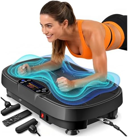 Renoj 3D Vibration Plate Exercise Machine, 200W Motor, 455lbs Capacity by VisittheRenoj