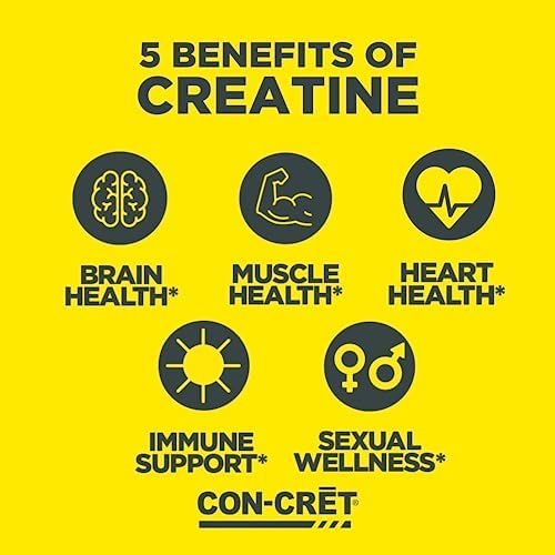 CON-CRET Creatine HCl + Muscle Recovery with Alpha-GEE®, Supports Muscle Recovery, Reduces Soreness, Restores Muscle Health, 90 Capsules - Image 4