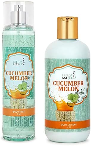 Home Spa Gift 10oz Deep Moisturizing Fragrance Body Lotion & 8 oz. by FreidaandJoe