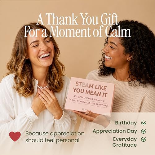 MESMOS 12pk Shower Steamers Aromatherapy, End of Year Teacher Gifts, Thank You Gifts for Women, Shower Steamers for Women, Relaxation Spa Shower Bombs, Appreciation Gift for Coworkers, Employees, Team - Image 6