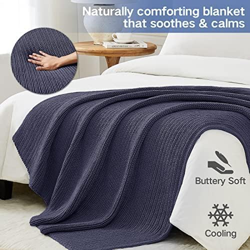 Guohaoi Knitted Weighted Blanket for Adults, 60"x80" 20lbs Full/Queen Size - Image 6