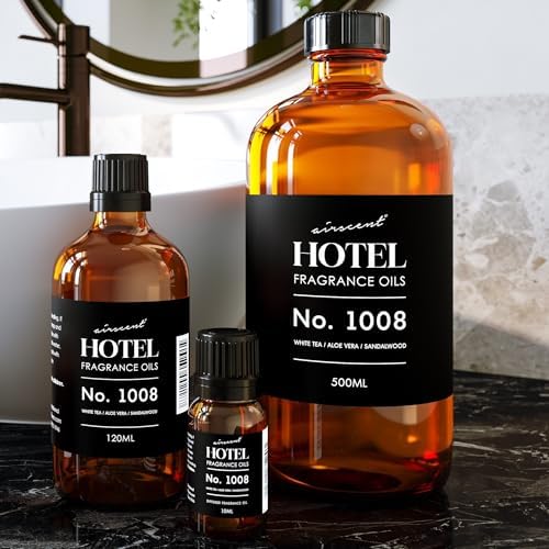 AirScent Hotel Diffuser Oil No. 1008 - White Tea Aloe Sandalwood - 500 mL - Image 7