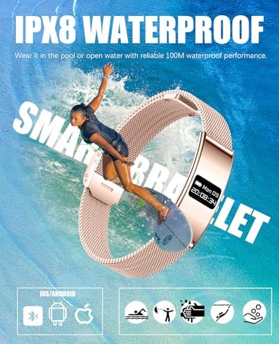 Smart Bracelet for Women Men Ultra-Thin Fitness Tracker for Android & iOS - Image 6