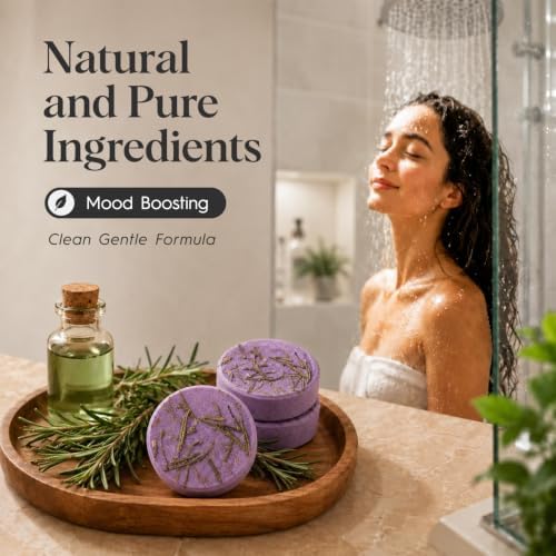 SWCANDY Rosemary Shower Steamers 8 Pack, Home Spa Self Care - Image 4