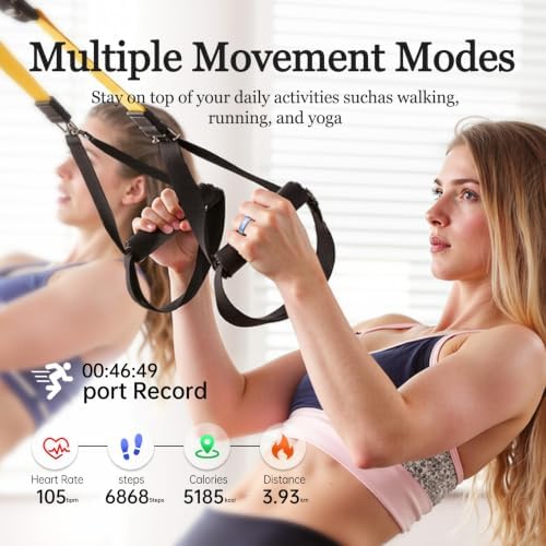 Smart Ring for Women & Men, Health Tracker Ring with Heart Rate, Blood Oxygen,Blood Pressure, IP68 Waterproof Fitness Ring, Sleep Tracker for iPhone and Android, No APP Fee - Image 5