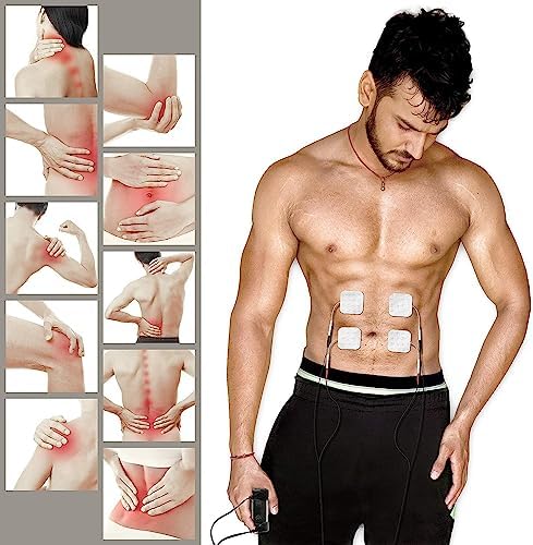 iStim Tens Unit Stimulator Machine - EV820 with 8 Electrodes Japanese Gel for Pain Management, Back Pain and Rehabilitation - Image 5