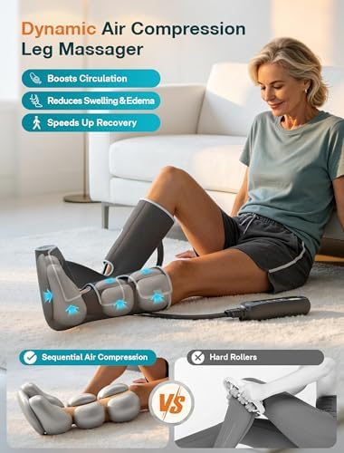 ALLJOY Leg Massager for Circulation and Pain Relief FSA,Gifts for Men Women - Image 3