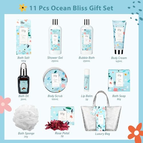 Spa Gifts for Women, Birthday Gift, Luxurious XXXL Bag Spa Gift Set for Mom - Image 4