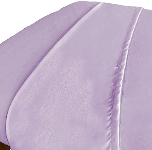 ForPro Premium Microfiber Flat Sheet for Massage Tables, Ultra-Light, Stain and Wrinkle-Resistant, 63" W x 100" L, Lavender (Pack of 2) - Image 2