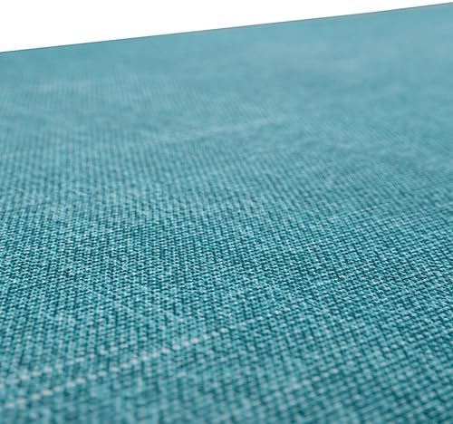 Pillow Perfect Tory Solid Indoor/Outdoor Throw Pillow Plush Fill, Weather and Fade Resistant, Throw - 18.5" x 18.5", Aqua, 2 Count - Image 5