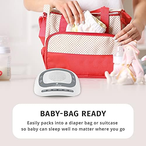 MyBaby SoundSpa White Noise Machine for Babies | 6 Soothing Lullabies for Newborns, Sound Therapy for Travel, Relaxing, Kids, Newborns, Baby Songs, Adjustable Volume, Auto-off Timer, By HoMedics - Image 5