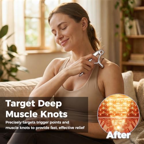 Ranarose Trigger Point Massage Tool for Deep Tissue, Muscle Pain Relief (T) - Image 7