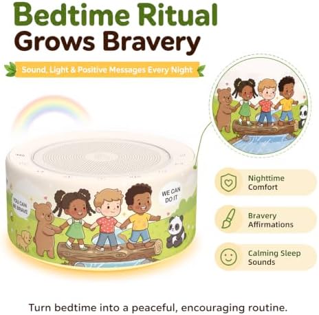 Kipcush White Noise Machine for Baby & Adults, Sleep Sound Machine with 30 Soothing Sounds, 8-Color Night Light, Memory Function, White Noise for Sleeping, Nursery, Office, Travel, Relaxation - Image 2