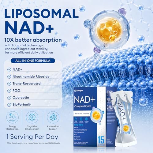 NAD Supplement 1500MG, for Healthy Aging, Energy, Focus & Vitality Support - Image 2