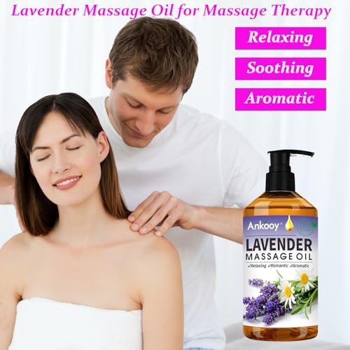 3 Pack Massage Oil for Massage Therapy,Sore Muscle Arnica Oil & Relaxing Lavender Oil & Ginger Oil Lymphatic Drainage & Massage Ball,Massage Kit Gifts for Women Men,Spa Gifts Birthday Gifts for Women - Image 5