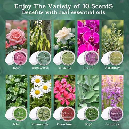 Shower Steamers Aromatherapy Birthday Gifts for Women - 10 Pack - Image 2