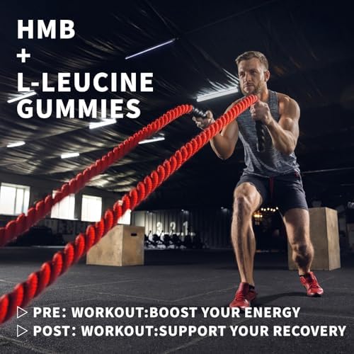 HMB and L-Leucine Gummies, Apple Flavor, 3000mg, 90 Gummies - Image 6