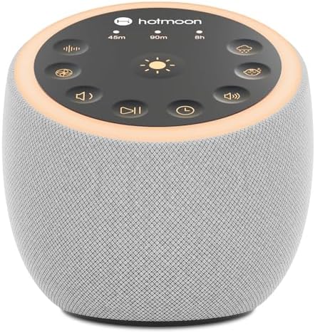 Hotmoon Sound Machine for Sleep, Cocoon 2, 40 Sounds, Dual-Speaker, Plug in by Hotmoon