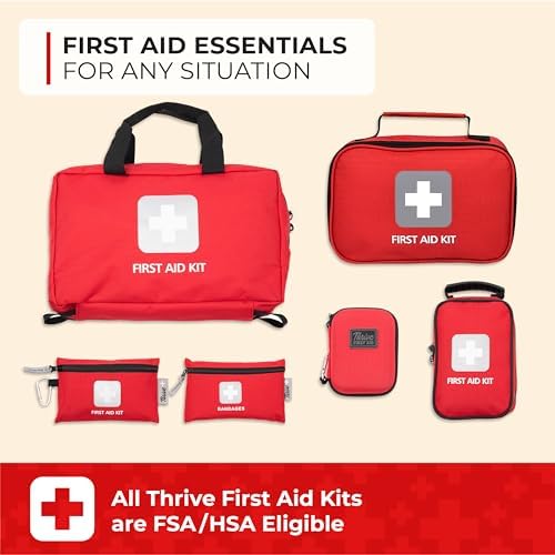 Thrive Compact First Aid Kit, Waterproof, 100-Piece Set - Image 7
