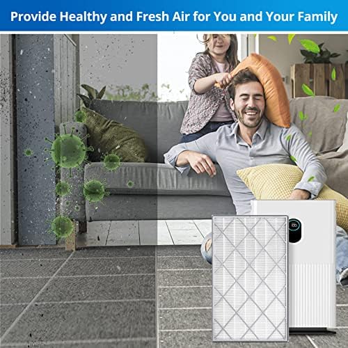 HE601 Filter for Shark Air Purifier 6 (HE601&HE602), HE6FKPET, 2 Pack - Image 6