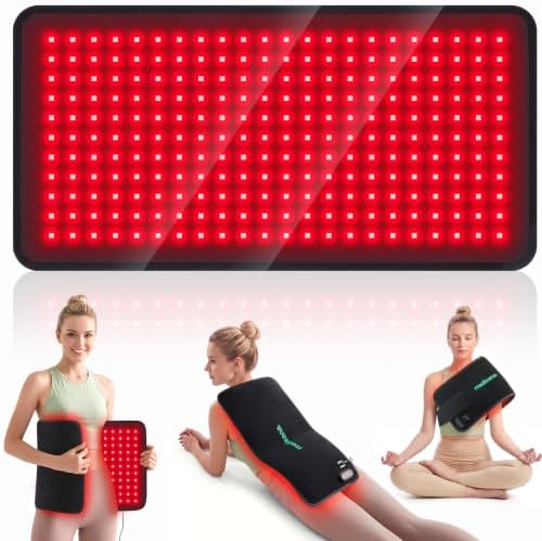 Medisana Red Light Therapy for Body, Red Light Pad with Heating by medisanaUSA