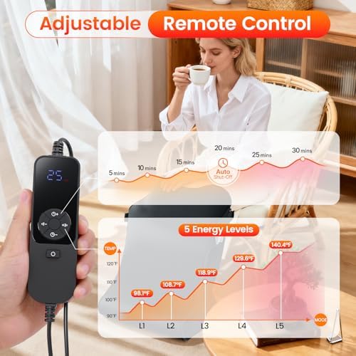 Red Light Therapy for Feet & Legs, 480 LEDs Infrared Wrap with 3-in-1 Chips - Image 5