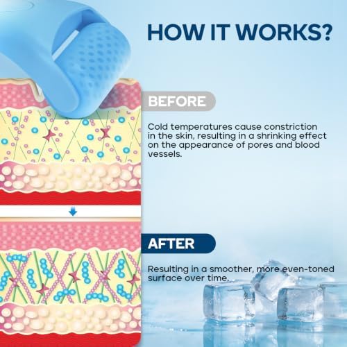 LATME Ice Roller for Face Eyes,Womens Gifts,Facial Massager Beauty Skin Care Tool,Soothes Puffiness & Discomfort,Reusable Ice Face Roller Massager for Self Care - Image 4