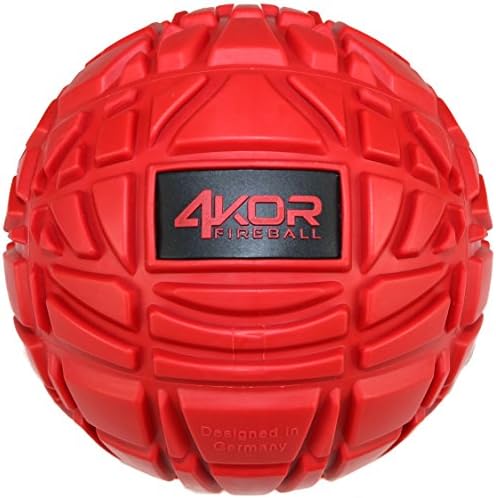 4KOR Massage Balls for Trigger Point Therapy - Myofascial Release Ball - Muscle Relief for Back, Neck, Shoulder, Foot Pain - Fitness Massage Balls for Mobility - Deep Tissue Release Ball by 4KORFitness