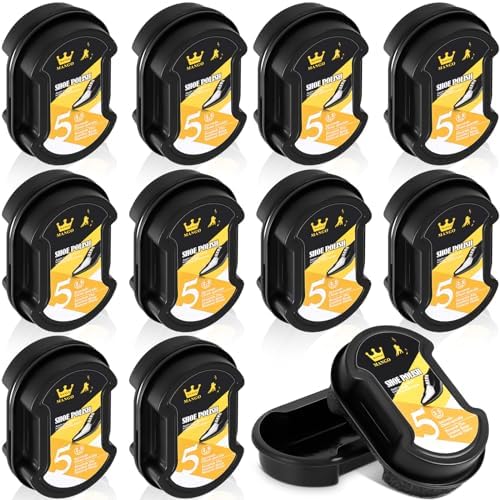 Loopeer 12Pcs Shoe Shine Sponge, Instant Leather Care by Loopeer