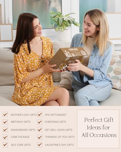 11pcs Natural Pampering Spa Gift Baskets for Women, Rose - Image 6