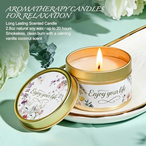 Self Care Gifts for Women Birthday Gifts for Her, Gift Basket Get Well Soon Gift, Thinking of You Gift Set Care Package Spa Gift for Women, Gift Box for Adults Mom Sister - Image 5