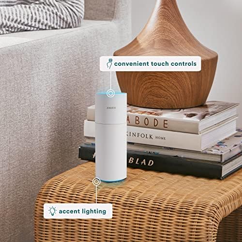 Homedics Portable Humidifier - Small Air Humidifiers, Matte White - Image 6