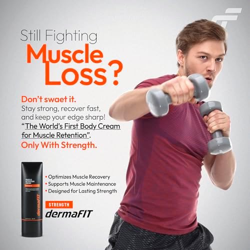 Strength Muscle Maintenance Body Cream - Post Workout Prevents Muscle Loss for Men & Women, 200ml, No Artificial Fragrance, M.A.X. Tech, Topical Analgesic for Muscle - Image 2