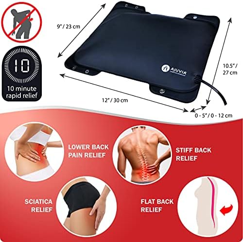 AJUVIA Lumbar Decompressor Portable Lumbar Traction Device, Back Pain Pillow for Sleeping, Fast Relief for Herniated Disc, Sciatica Pain, Scoliosis - Image 3