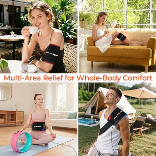 Red Light Therapy Pad for Body, 90 LEDs with Wearable Infrared & Blue Light - Image 5
