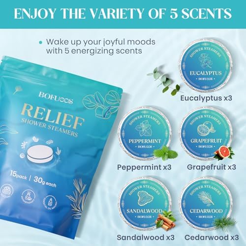 Shower Steamers Aromatherapy with Essential Oils for Relaxation - Image 5