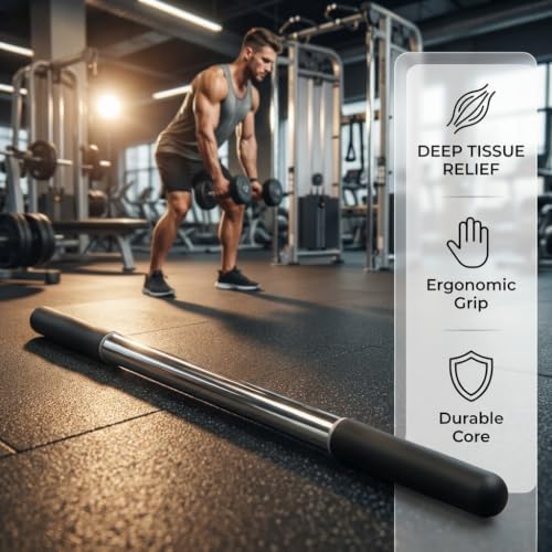 17.5”Muscle Roller Massage Roller Stick for Myofascial Release - Image 2